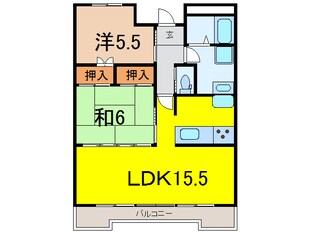 レジデンスSUZUKIの物件間取画像